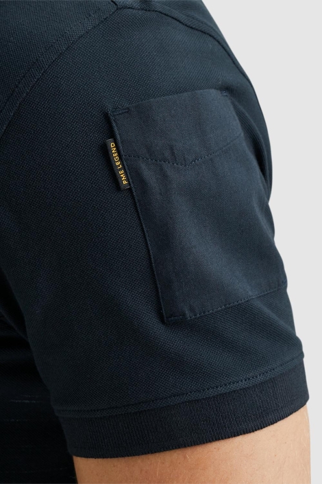PME legend short sleeve polo cargo injected b